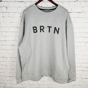 BURTON | "BRTN" crewneck pullover sweatshirt